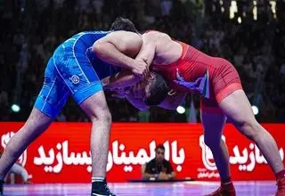 حاشیه عجیب  لیگ یک کشتی آزاد
