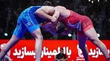 حاشیه عجیب  لیگ یک کشتی آزاد