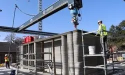 با پرینتر، خانه می‌سازند