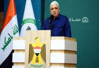 رئیس حشد الشعبی برای رهبر انقلاب پیام فرستاد