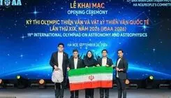 معاون رییس‌جمهور قهرمانی ایران در المپیاد جهانی نجوم و اخترفیزیک را تبریک گفت