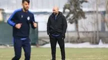 سرمربی استقلال در تمرین امروز حاضر می‌شود