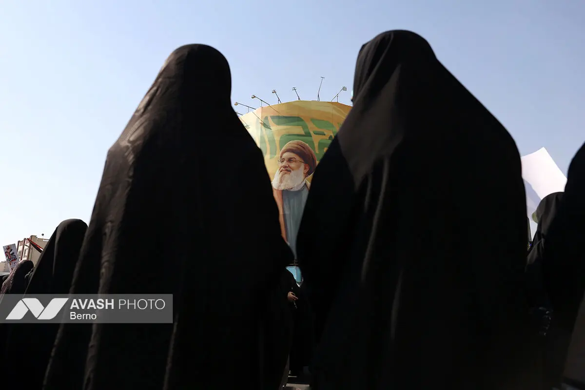 نماز جمعه و راهپیمایی «بشارت نصر» - تهران