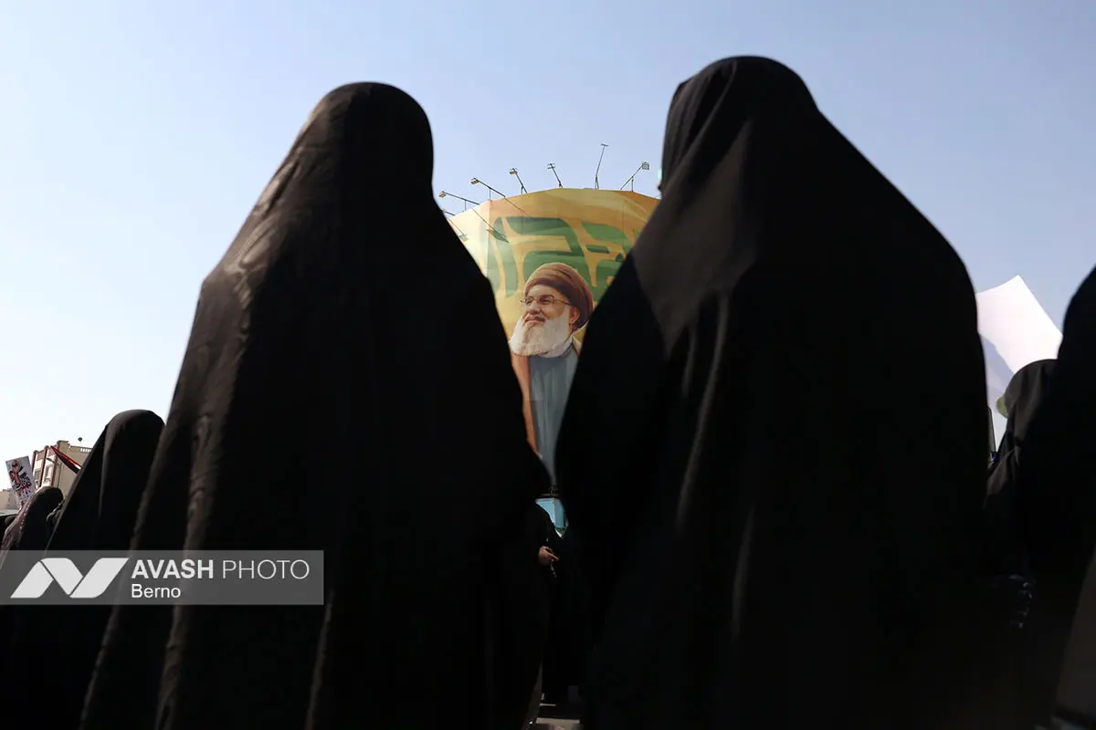 نماز جمعه و راهپیمایی «بشارت نصر» - تهران