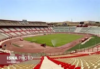 تداوم وضعیت نامطلوب چمن ورزشگاه یادگار امام تبریز+ویدیو