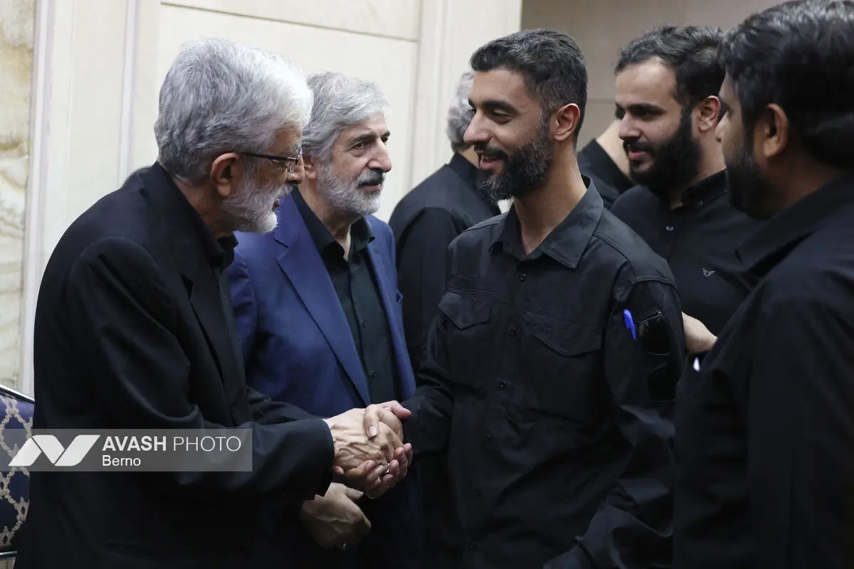 مراسم بزرگداشت شهیده حداد عادل