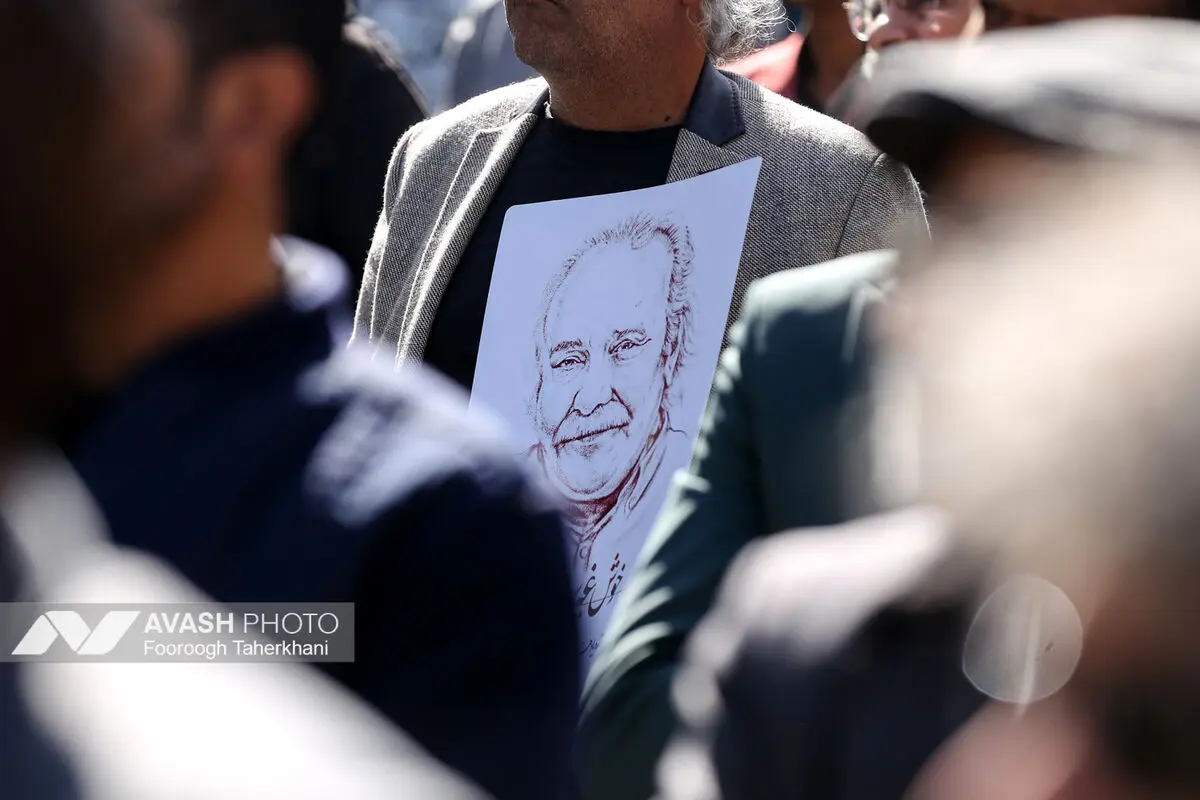 تشییع پیکر محمد کاسبی