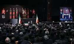 آخرین شب عزاداری در جوار محل شهادت قائد شهید انقلاب اسلامی