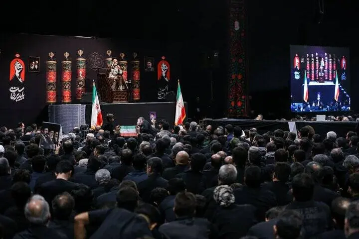 آخرین شب عزاداری در جوار محل شهادت قائد شهید انقلاب اسلامی