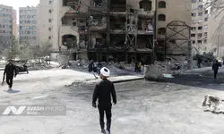 تجاوز هوایی آمریکا و رژیم صهیونیستی به شهرک مسکونی شهیدبروجردی