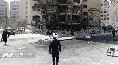 تجاوز هوایی آمریکا و رژیم صهیونیستی به شهرک مسکونی شهیدبروجردی