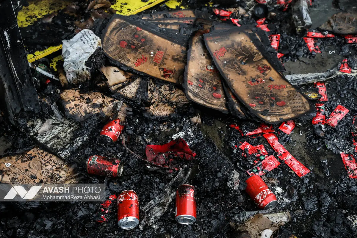 آتش‌سوزی بازار بزرگ جنت‌ - تهران