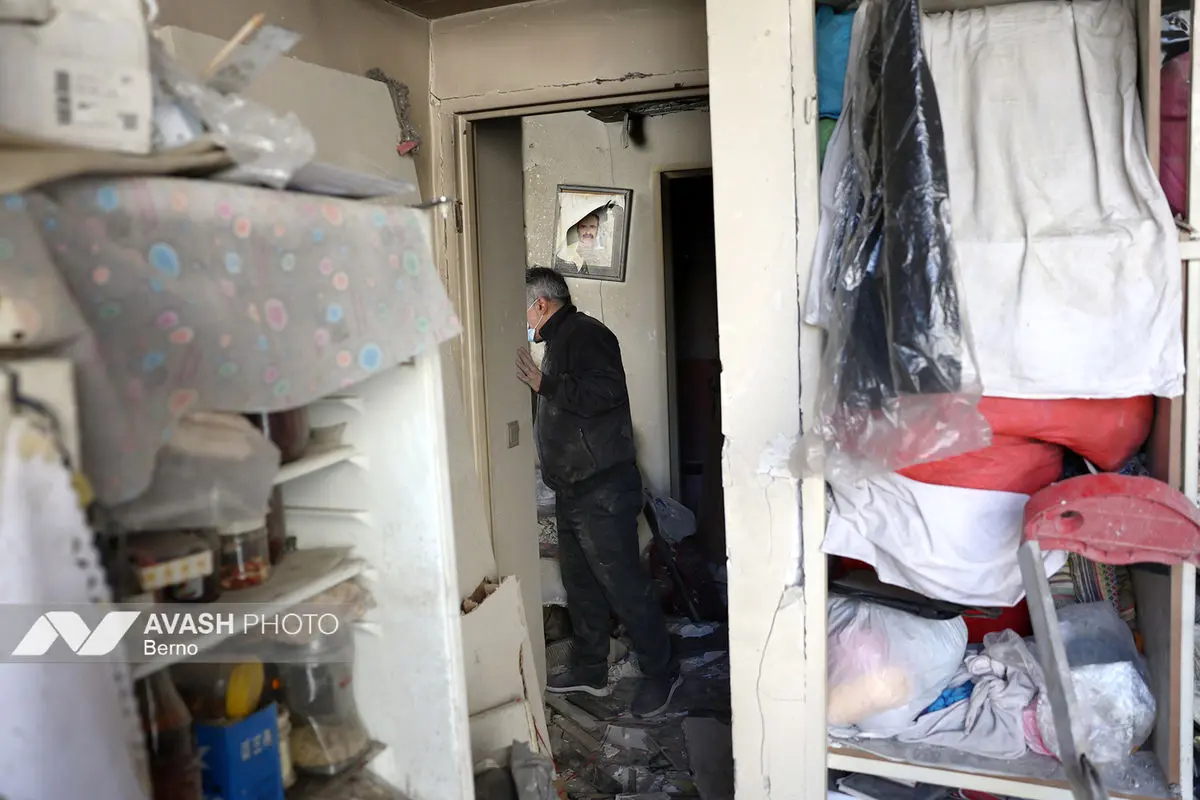 خسارات ناشی از تجاوز هوایی آمریکا و رژیم صهیونیستی به ایران - تهران