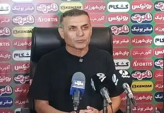 ویسی: ذوب‌آهن در دیدار برابر نساجی مظلوم واقع شد