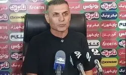 ویسی: ذوب‌آهن در دیدار برابر نساجی مظلوم واقع شد