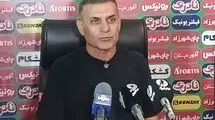 ویسی: ذوب‌آهن در دیدار برابر نساجی مظلوم واقع شد