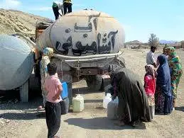 مصائب بیبرقی، بیآبی