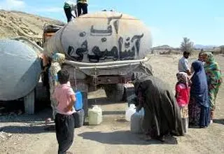 مصائب بی‌برقی، بی‌آبی 