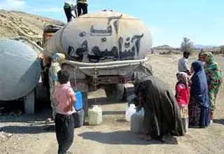 مصائب بی‌برقی، بی‌آبی 