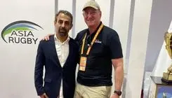 دیدار رئیس انجمن راگبی ایران با رئیس فدراسیون جهانی