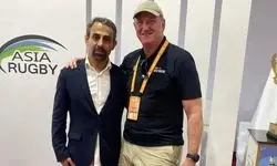 دیدار رئیس انجمن راگبی ایران با رئیس فدراسیون جهانی