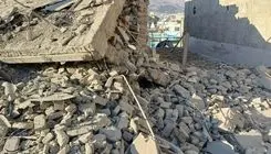 تصاویر حمله موشکی به سنندج