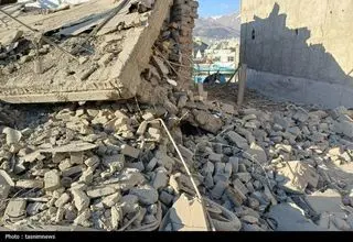 تصاویر حمله موشکی به سنندج