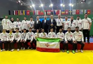 10 مدال برای ایران در ووشو قهرمانی جهان