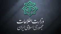 وزارت اطلاعات بیانیه داد 