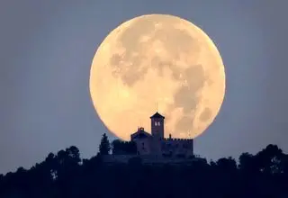 جذاب ترین ماه سال پس فردا شب در آسمان ببینید