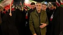 محمد اسلامی در گردهمایی مردمی‌ میدان انقلاب حضور یافت 