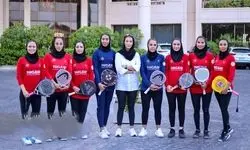 صعود تیم ملی پدل بانوان ایران به فینال قهرمانی آسیا