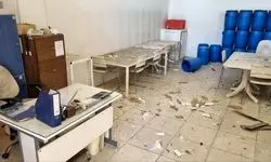 آسیب به خطوط تولید و آزمایشگاه‌های شرکت وابسته به هلال احمر در حملات تجاوزکارانه دشمنان