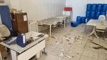 آسیب به خطوط تولید و آزمایشگاه‌های شرکت وابسته به هلال احمر در حملات تجاوزکارانه دشمنان