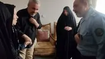 دیدار وزیر دفاع با خانواده شهید سپهبد محمد باقری