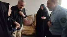 دیدار وزیر دفاع با خانواده شهید سپهبد محمد باقری