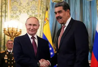 پوتین آتش بیار معرکه ونزوئلا با آمریکا شد؛ از مادورو حمایت می‌کنم!