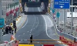 جاده چالوس باز هم یکطرفه شد