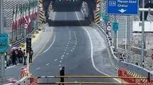 جاده چالوس مسدود شد