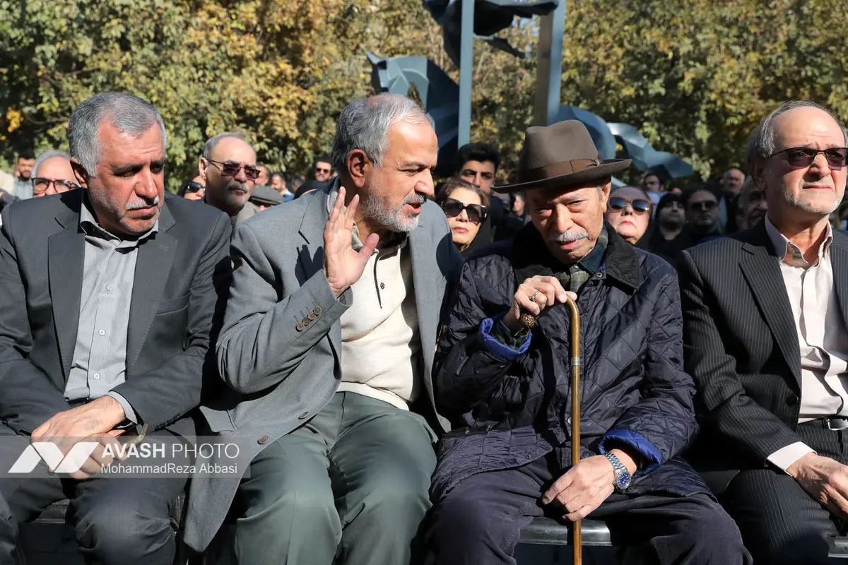 مراسم تشییع پیکر هادی مرزبان