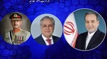 گفت‌وگوی تلفنی وزیر امور خارجه با مسئولین پاکستانی