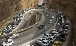جاده کندوان به سمت تهران یک‌طرفه می‌شود