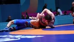 آذرپیرا؛ سومین فینالیست کشتی آزاد در روز چهاردهم