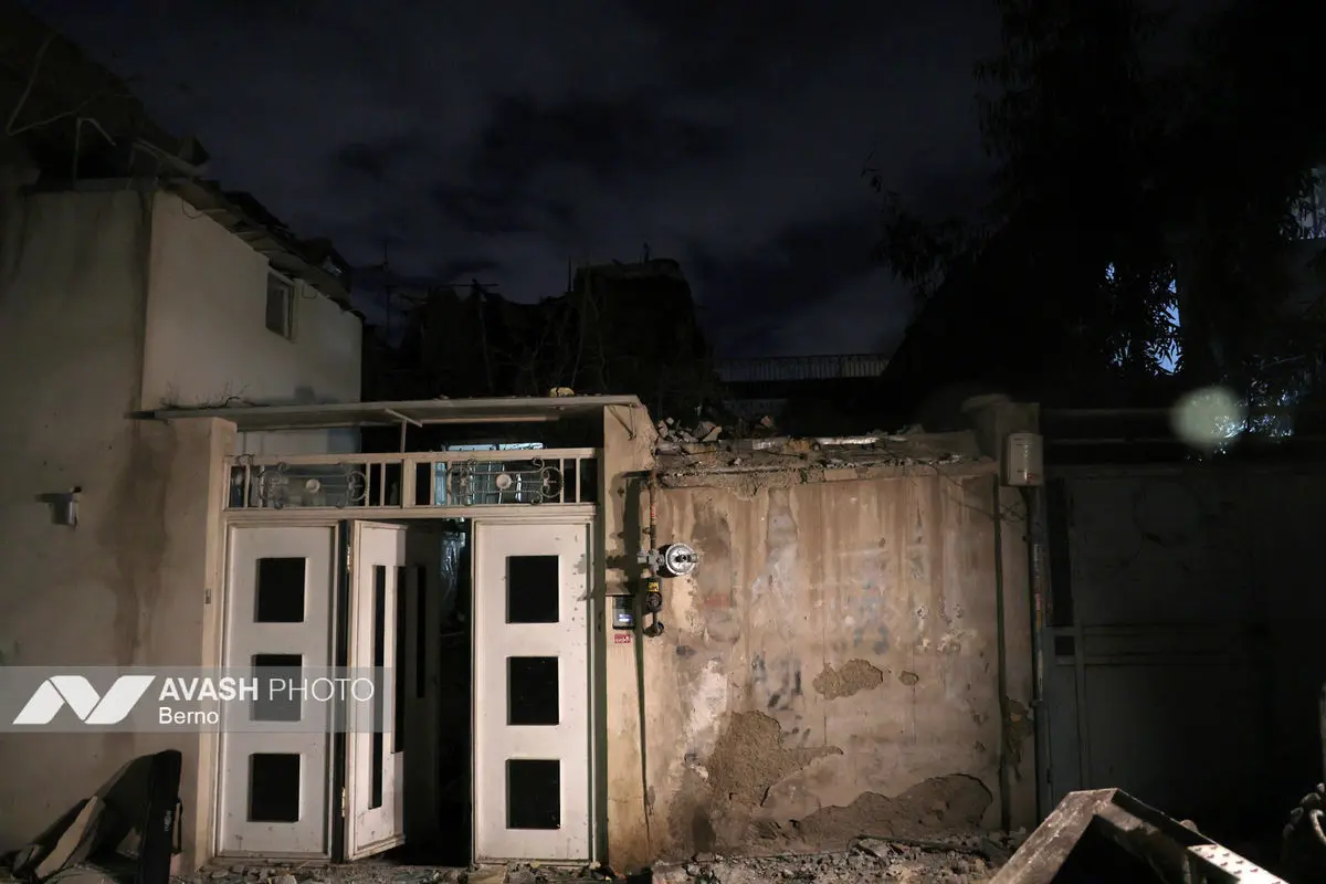 حملات شبانه آمریکایی - اسرائیلی به مناطق مسکونی تهران