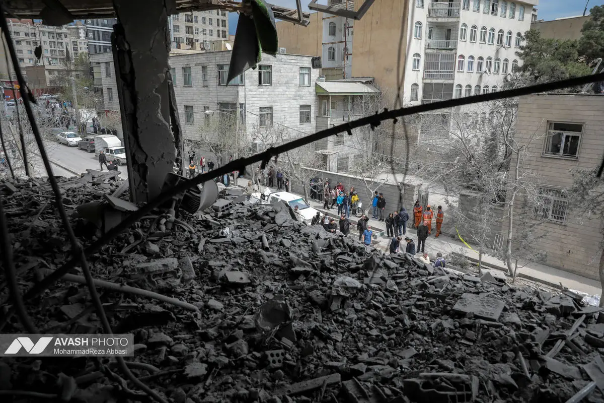 حمله موشکی به دفتر شبکه العربی قطر در تهران