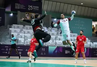 شکست تیم هندبال ایران مقابل قطر