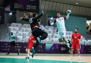 شکست تیم هندبال ایران مقابل قطر