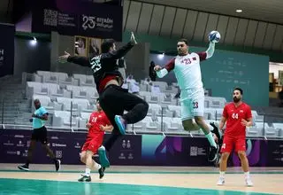 شکست تیم هندبال ایران مقابل قطر