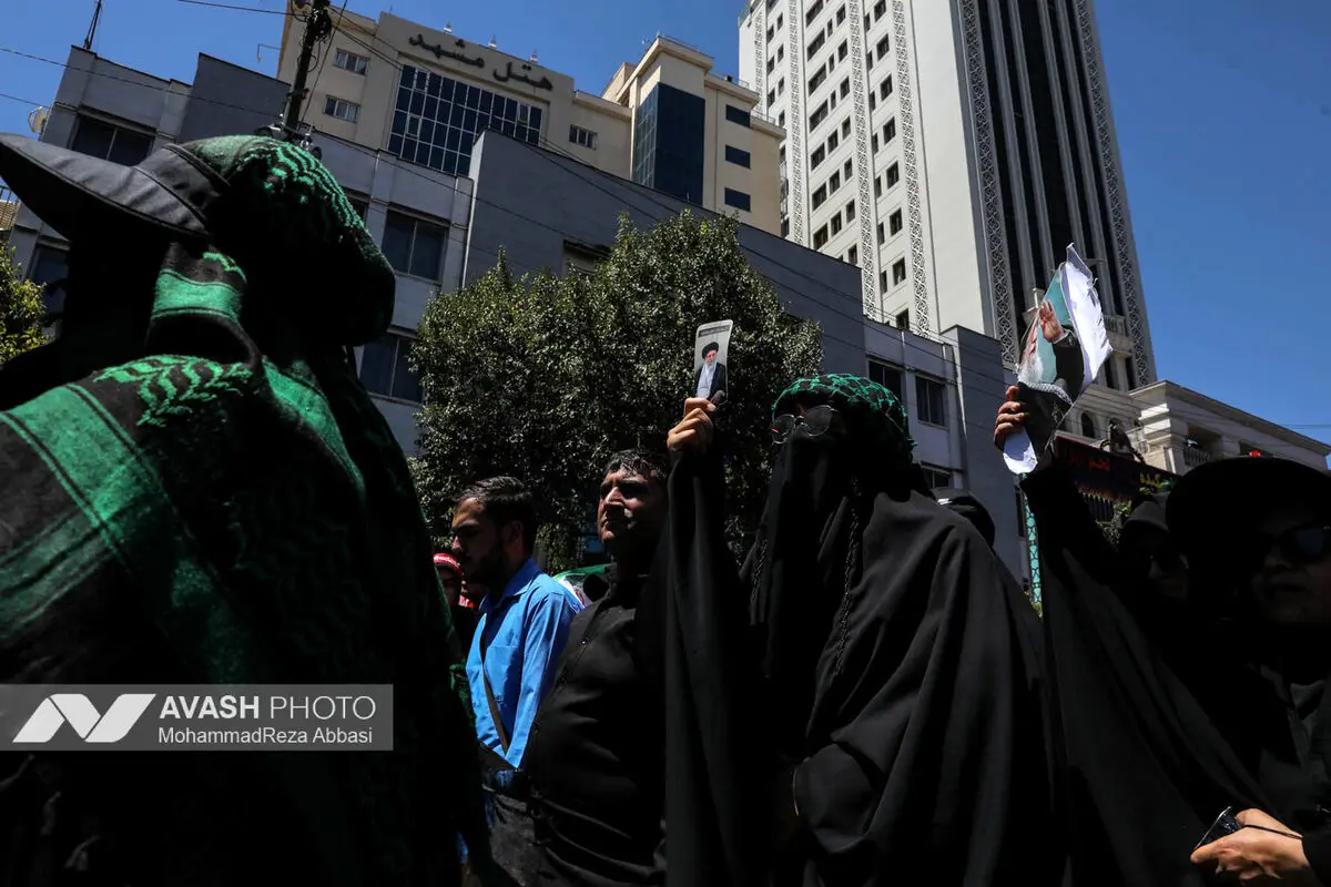 مراسم تشییع پیکر مطهر رهبر شهید انقلاب - مشهد