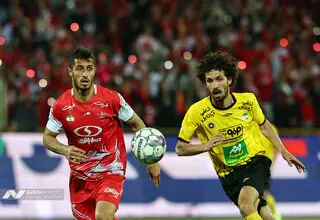 دیدار پرسپولیس و سپاهان در اکباتان 